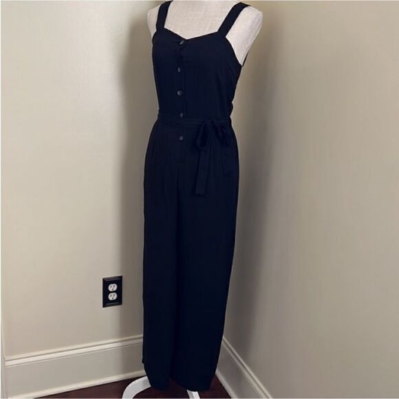 Monteau Los Angeles Black Jumpsuit size XS - Picture 1 of 9